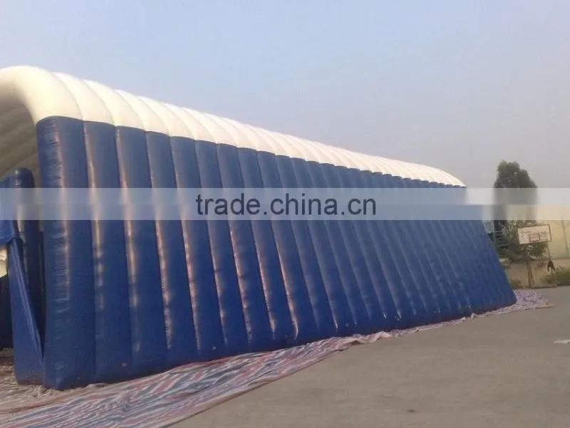 100% New air-sealed Design Giant Inflatable tent inflatable warehouse Dome tent for Sale