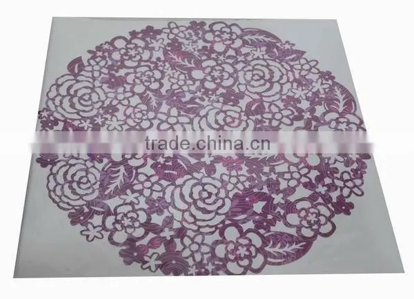 8"x8" Lace Paper,adhesive lace paper,rose lace paper