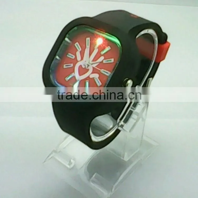 2015 hot selling silicone watch wholsale