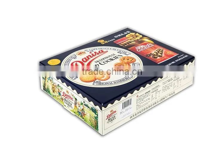 Logistic popular delicate paper cake box for wedding