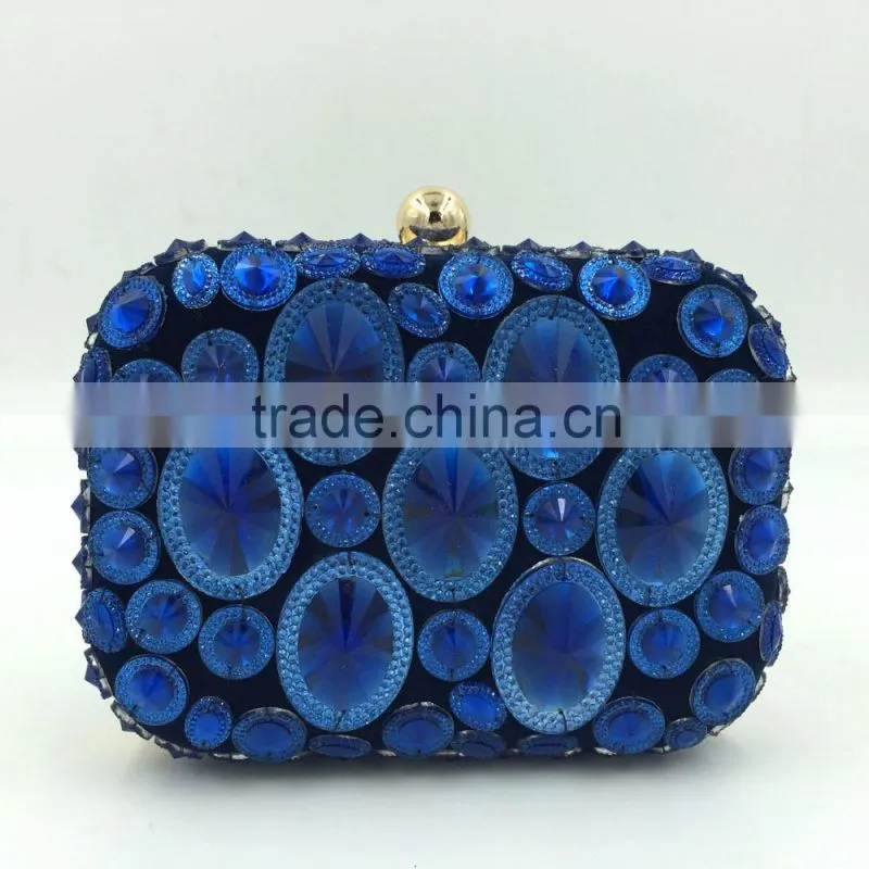 hot sale colorfull rhinestone clutch bag have stock