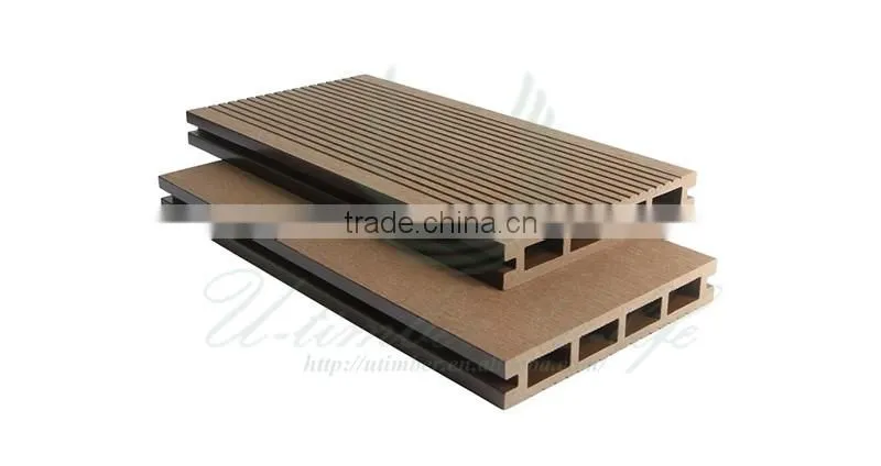cheap wood plastic compsite decking material for floor