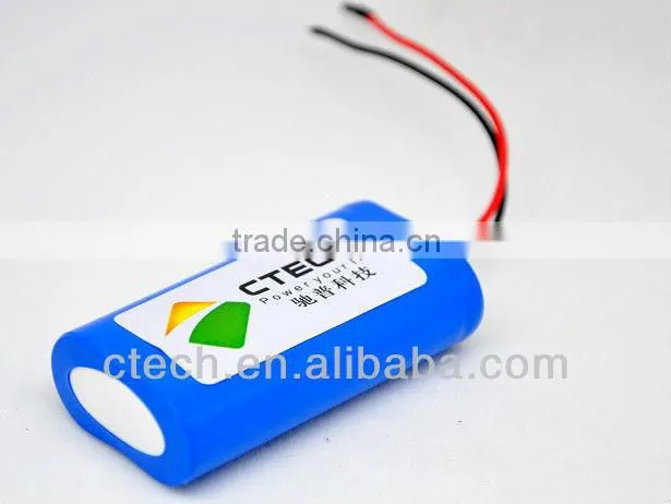 li-ion ham radio batteries pack 3.7v 18650 battery