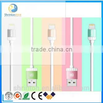 Most Popular REMAX Lovely data cable mobile charger for iPhone6/6s/iPhone5/5c/5s/iPad