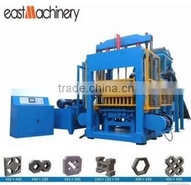 Hot selling brick machine concrete hollow interlocking block making machine
