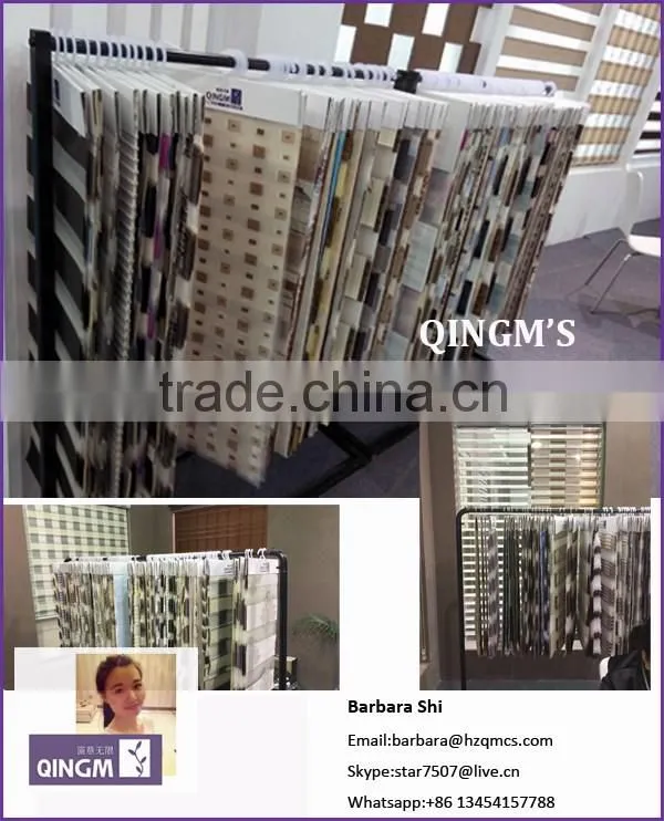 Professional designer home decor curtain fabric for zebra roller blind
