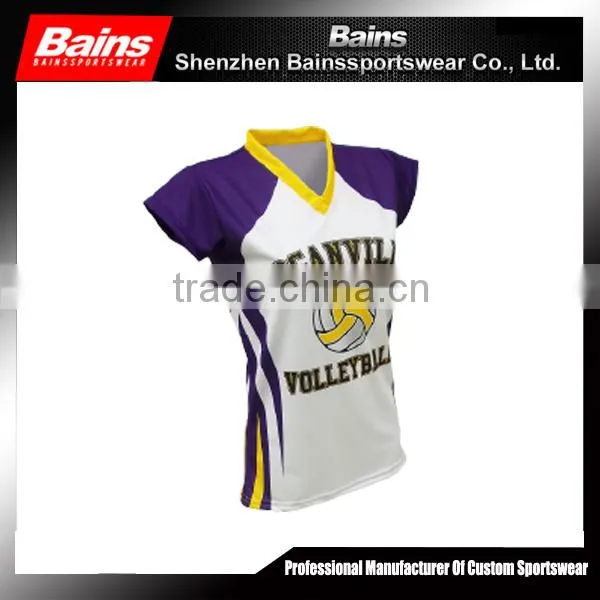 Wholesale heat transfer sleeveless volleyball jersey/polyester beach volleyball jerseys/design your own volleyball jersey