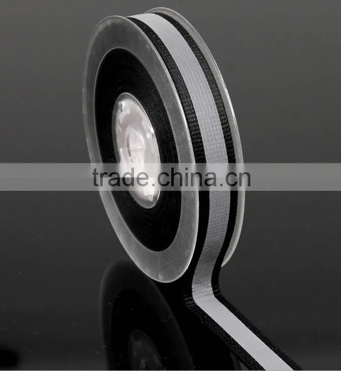 Webbing Wholesale,1.5cm,Black Polyester Reflective Slik Eco-Frendly Webbing,Luggage Apparel Accessories Webbing