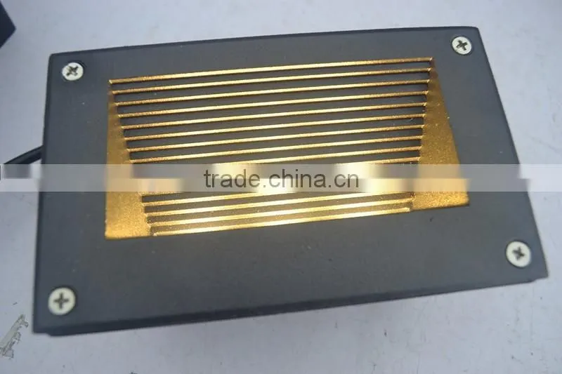 2016 energy saving modern aluminium step light 3w with 2years warranty