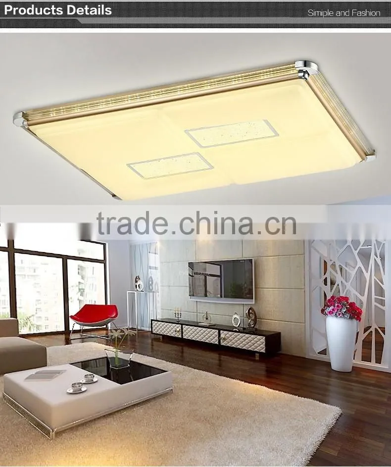 2016 high quality led kitchen ceiling lights 520X520mm 30W to 60W 5 years gurantee