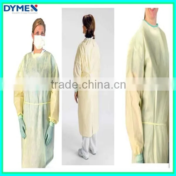 AAMI Level 3 Thumb up Anti Fluid Impervious Gown with Open Back