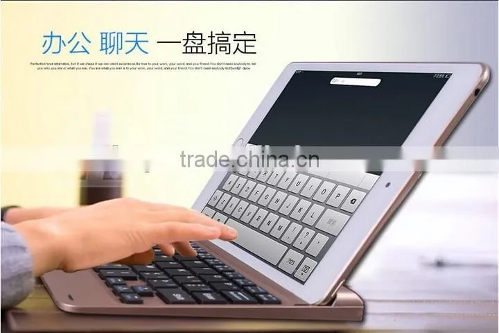 Ultra thin aluminium alloy bluetooth keyboard for iPad mini 4 Tablet PC wireless keyboard