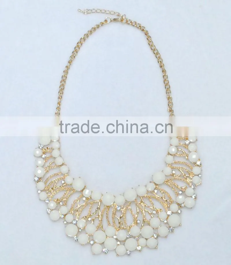 Alloy Casting And Stones "Angel Wing" Necklace For Spring Of 2014