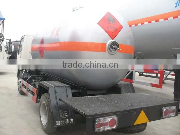 mini Lpg filling truck, lpg loading tanker truck manufacturer