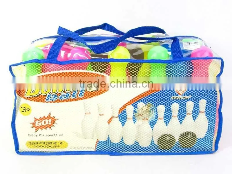 Hot sport Plastic bowling pins/bowling ball, bowling games for Wholesale for children, EB034168