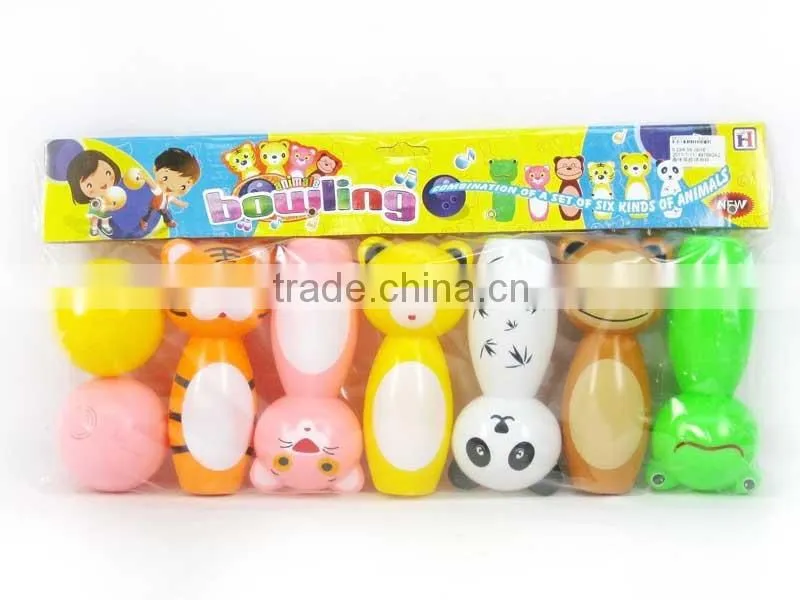 Hot sale solid core kids bowling ball toys for wholesale, bowling game toys for Wholesale for children, EB034377