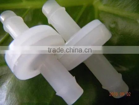 1/4" PVDF plastic one way valve