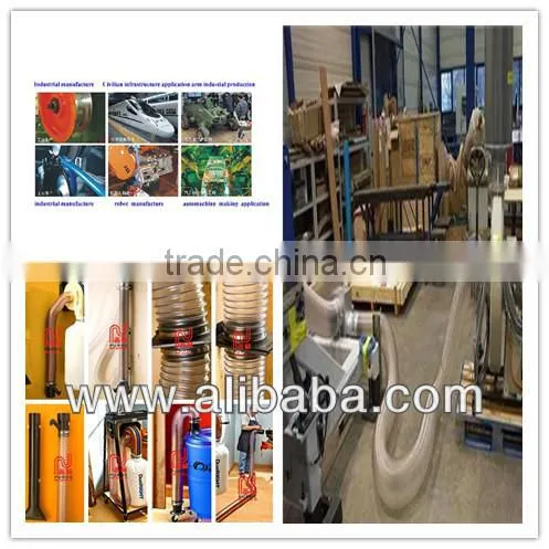 2016 Flexible high pressure PU air condition hose with brass fittings