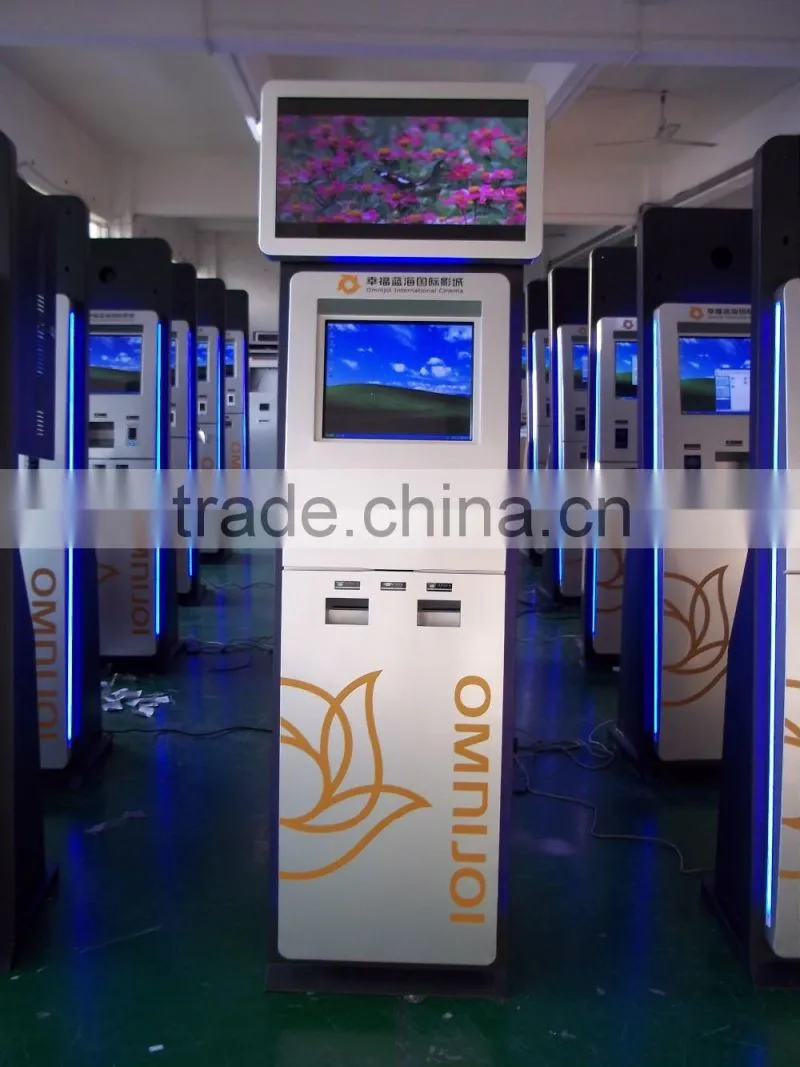 New products subway42 inch self-service kiosk tft vertical screen or horizontal touch