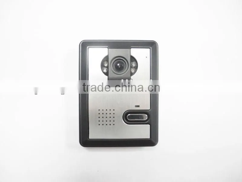 Wireless 3.5 Inch Color Display Multi Apartments Video Intercom System