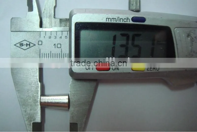 13.5mm*7.5mm metal zinc alloy hot selling stopper