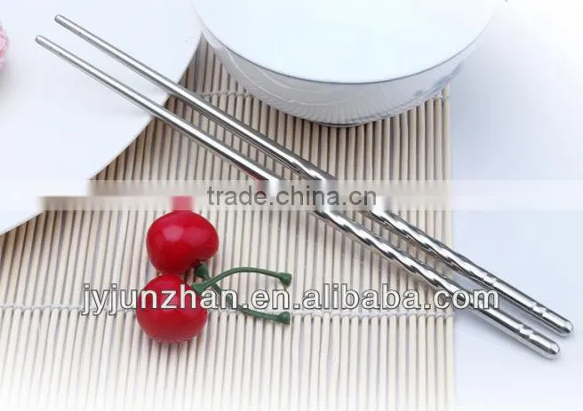Stainless steel Korean Ceramic chopsticks with mirror polishing or hand polishing and low price