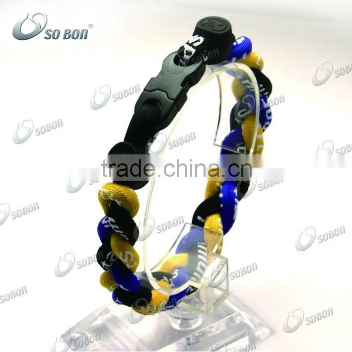 Titanium baseball sport bracelet (GT-038)