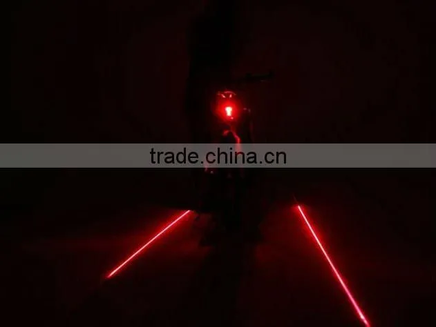 Hot sale LED bicycle laser light/bicycle light/led bicycle light