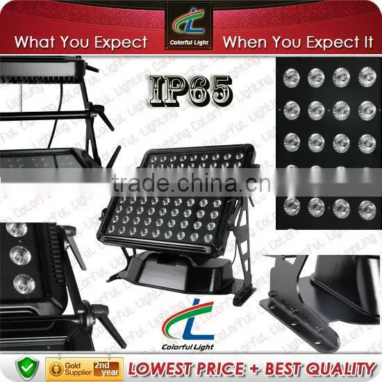 2016 profesiional show lighting rgbw 720W led wall washer for outdoor City Color Lighting