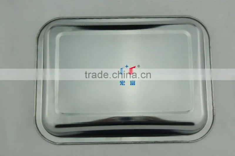 products made in china metal magnetic square serving plates