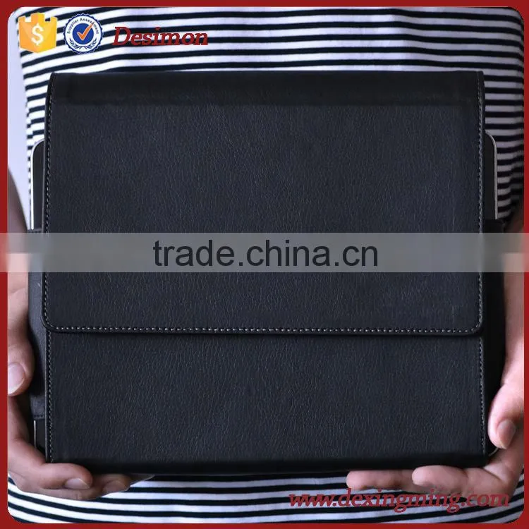 Hot Selling Custom cheap pu leather notebook portfolio
