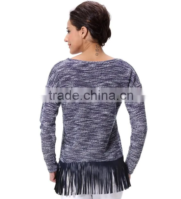 Good New Arrival Valentines Day Tassel Crop Tops