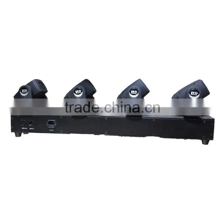 4 head moving beam light/ 4*10w LED moving head beam light/moving head beam light