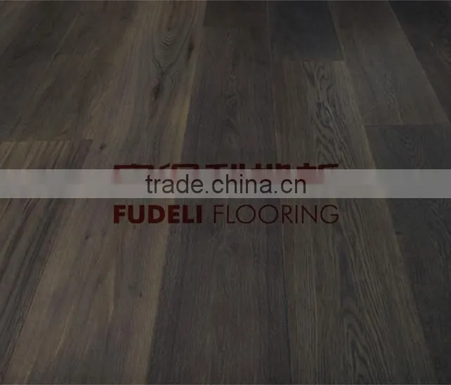 Mink grey european oak engineered wood flooring