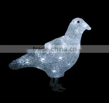 Acrylic led 3d motif animal/acrylic SEA POLAR BEAR lights, christmas light