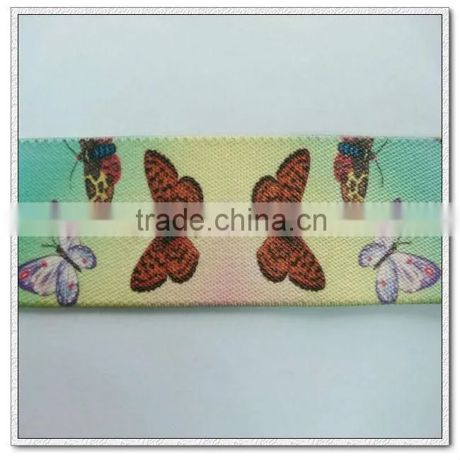 1.5 inch printed polyester webbing,recycled polyester webbing