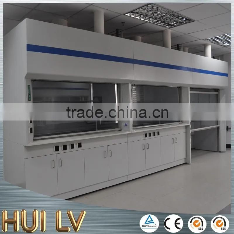 Lab chemical fiberglass fume hood / fume cupboard