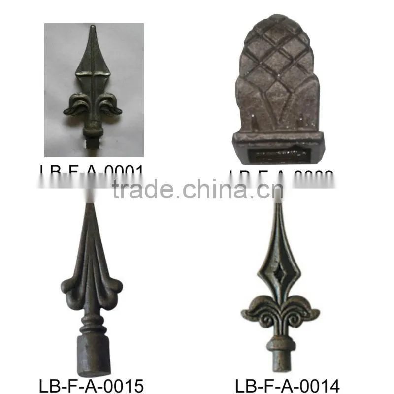 top-selling wrought iron fence spearhead