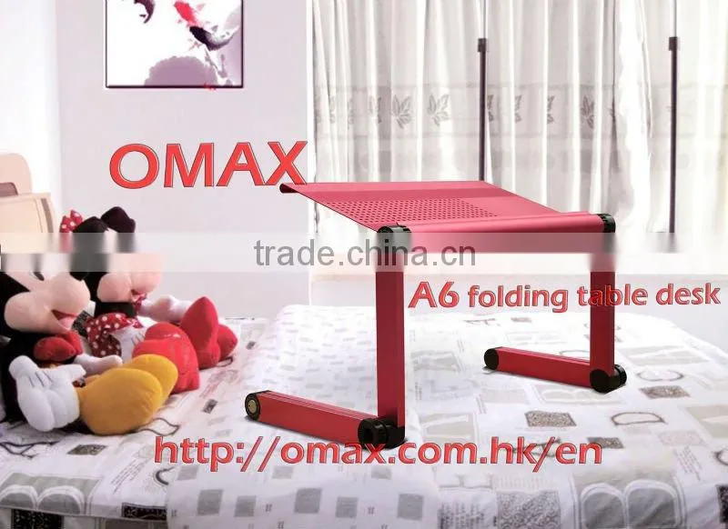 2015 NEW computer bed stand 360 degree rotating laptop bed stand