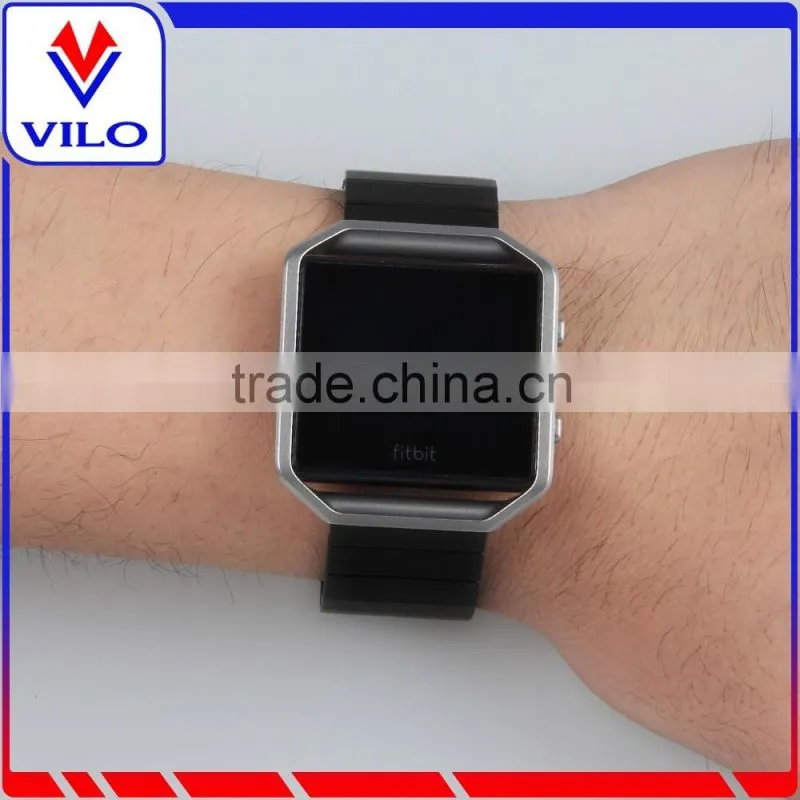 Original 1:1 316L stainless steel metal bracelet link band for Fitbit blaze