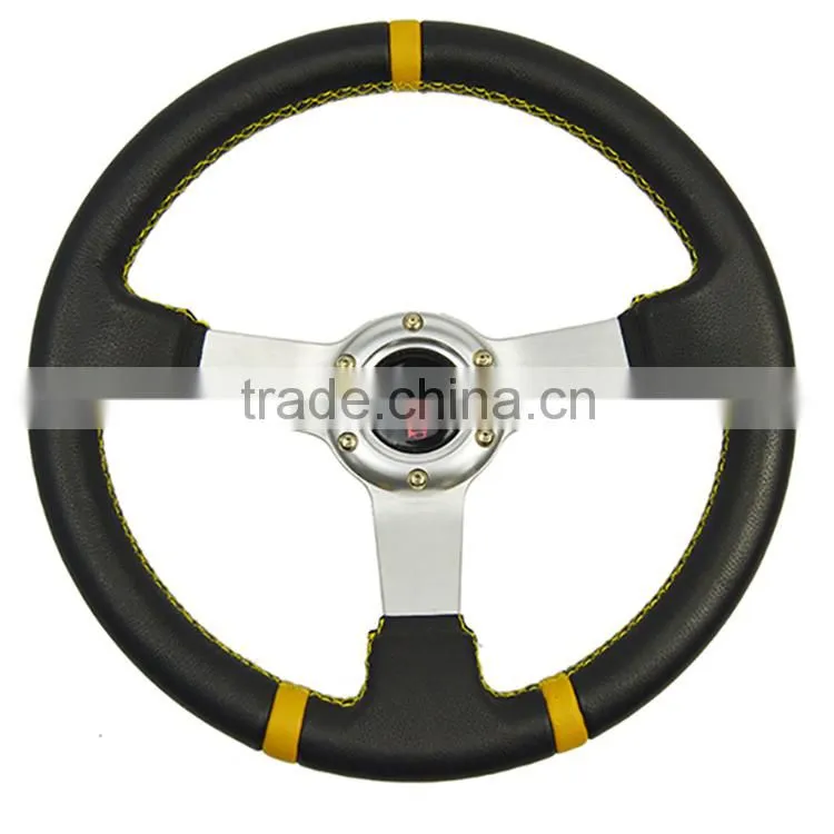Genuine Leather Steering Wheel