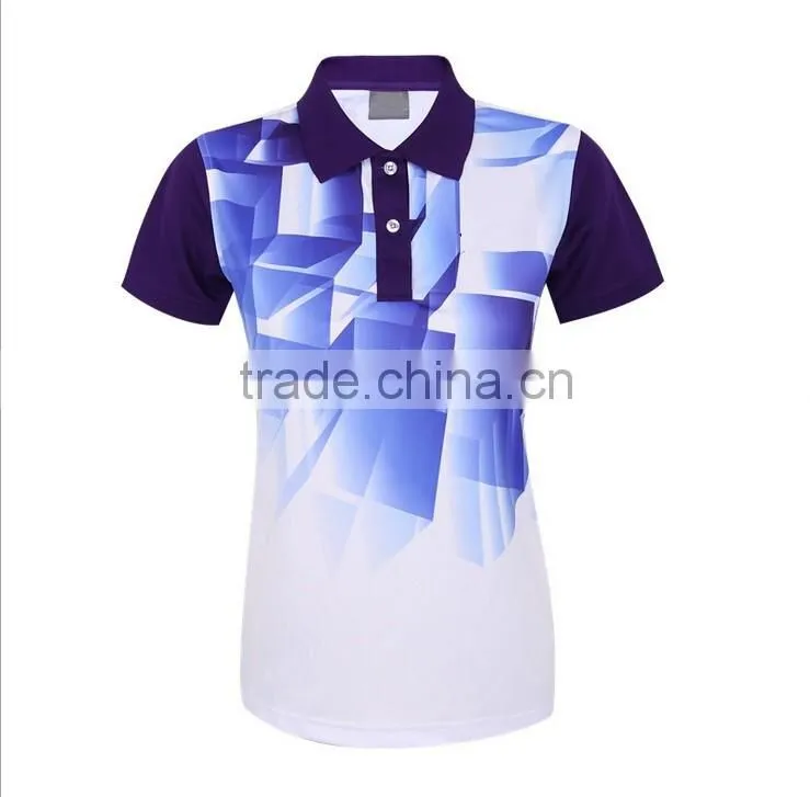 Custom wholesale newest design sport polo shirt for cricket