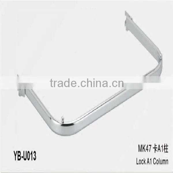 High quality slotted wall brackets u shaped metal brackets/clothes rack design