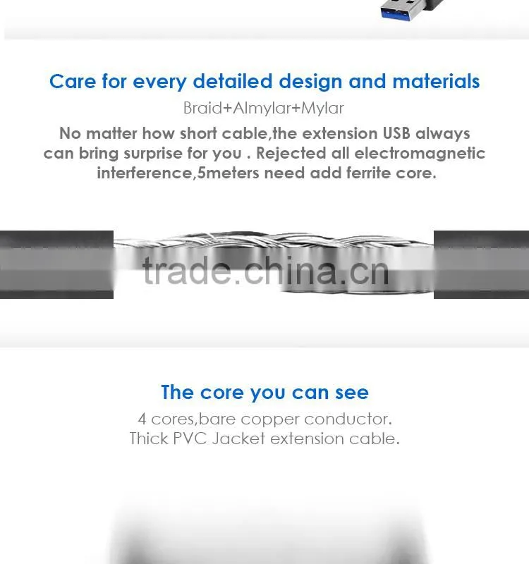 USB 3.0 Extension Cable - A-Male to A-Female
