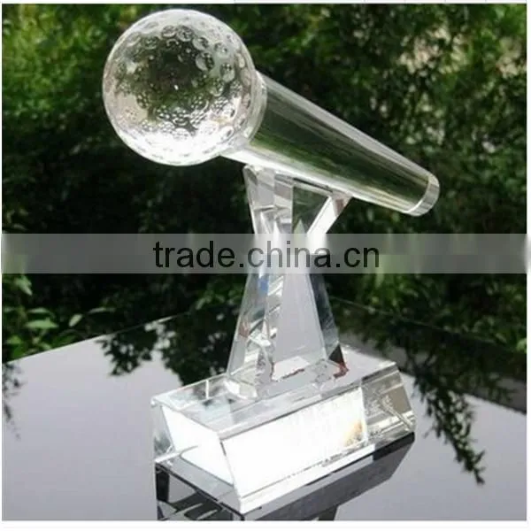 crystal trophies Handmade Souvenir k9 cheap crystal trophy