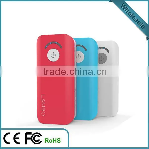 2015 new high quality product power bank 6600mah lowest price