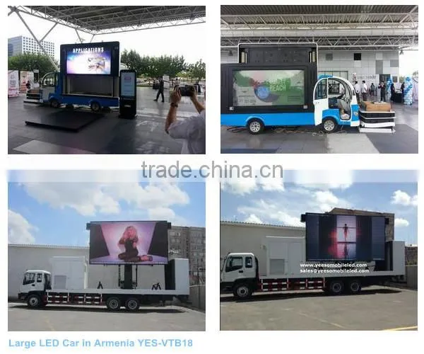 YEESO LED Mobile Stage Truck For Sale, Mobile Stage Truck for Roadshow, Mobile Stage Truck