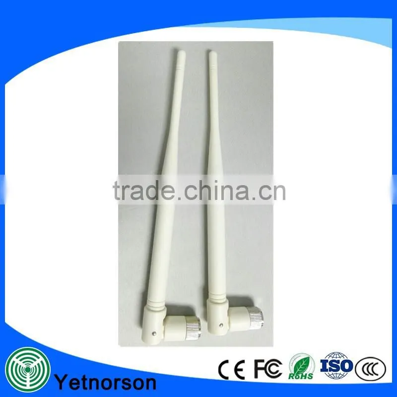 strong signal sma connector wifi antenna 5db external 2.4 ghz wifi outdoor antenna