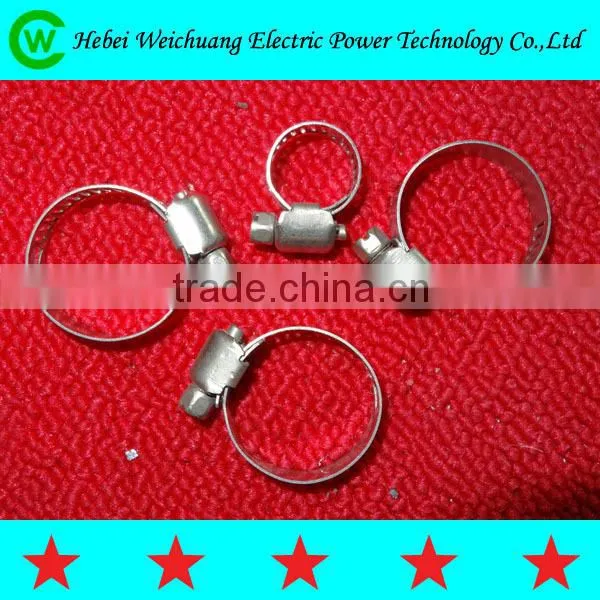down lead clamp for pole/electric power fitting