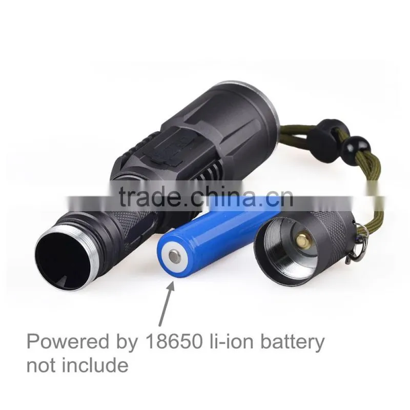 XML2 1000 Lumen LED Rechargeable Power Bank Flashlight with USB Port